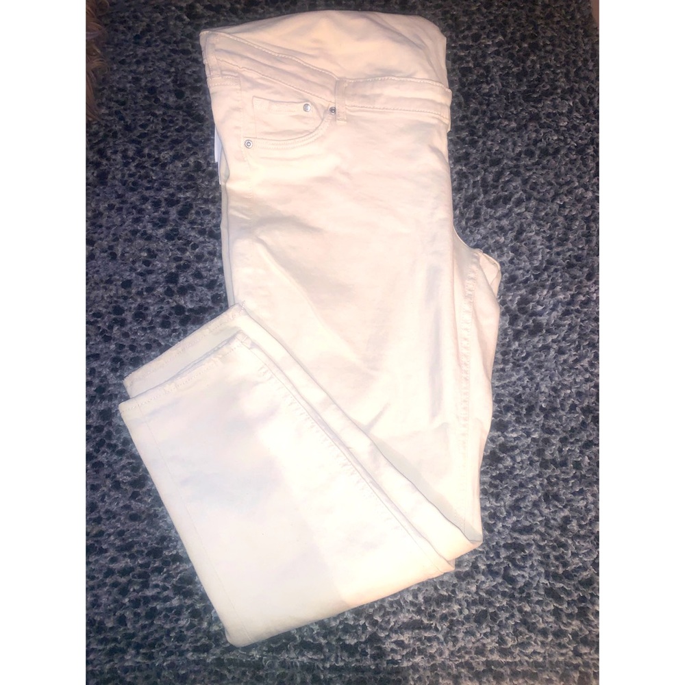 Stylish maternity jeans